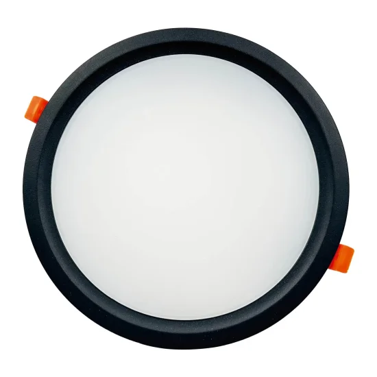DOWNLIGHT LED CIRCULAR 32W 3000K-6000K Ø 29,5 CM PRETO