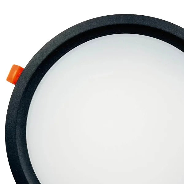 DOWNLIGHT LED CIRCULAR 32W 3000K-6000K Ø 29,5 CM PRETO