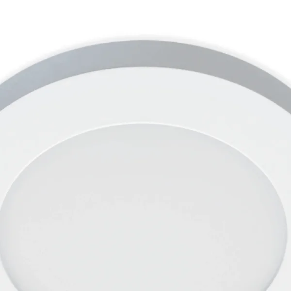 DOWNLIGHT LED DE SUPERFÍCIE CIRCULAR 6W 3000K-6000K Ø 12 CM BRANCO