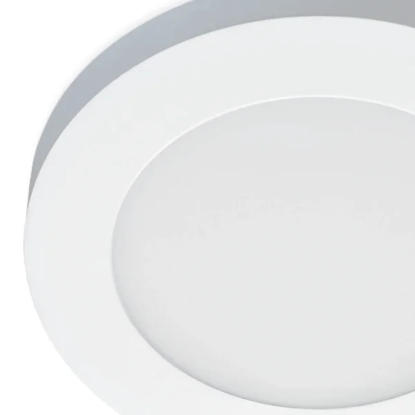 DOWNLIGHT LED DE SUPERFÍCIE CIRCULAR 6W 3000K-6000K Ø 12 CM BRANCO