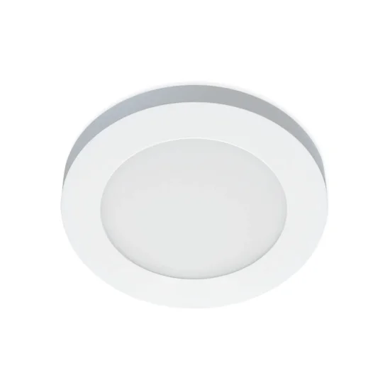 DOWNLIGHT LED DE SUPERFÍCIE CIRCULAR 6W 3000K-6000K Ø 12 CM BRANCO