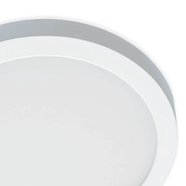 DOWNLIGHT LED DE SUPERFÍCIE CIRCULAR 24W 3000K-6000K Ø 29,5 CM BRANCO