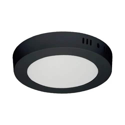 DOWNLIGHT LED SUPERFÍCIE CIRCULAR 18W 3000K-6000K Ø 22 CM PRETO