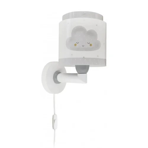 APLIQUE DE PAREDE INFANTIL NUVEM CINZA APLIQUE DE PAREDE INFANTIL NUVEM CINZA