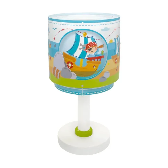 CANDEEIRO DE MESA INFANTIL ILHA DO PIRATA