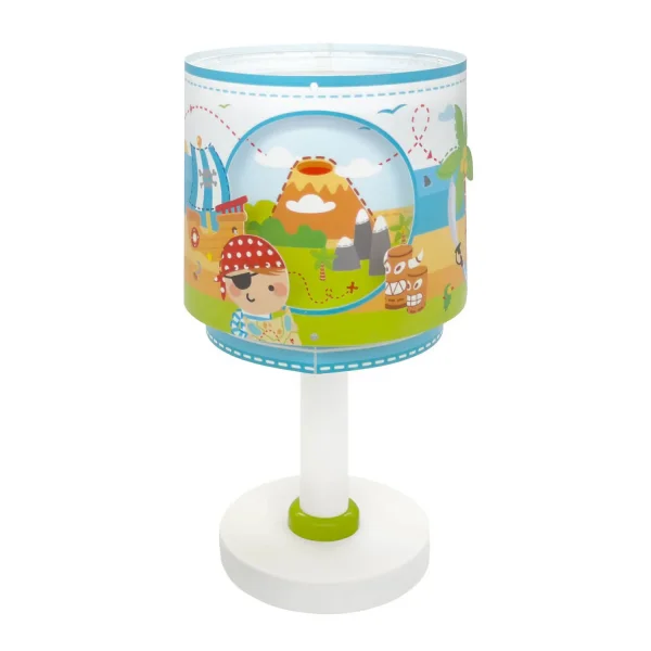 CANDEEIRO DE MESA INFANTIL ILHA DO PIRATA CANDEEIRO DE MESA INFANTIL ILHA DO PIRATA