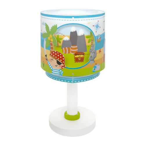 CANDEEIRO DE MESA INFANTIL ILHA DO PIRATA CANDEEIRO DE MESA INFANTIL ILHA DO PIRATA