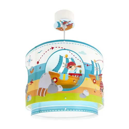 CANDEEIRO DE MESA INFANTIL ILHA PIRATA