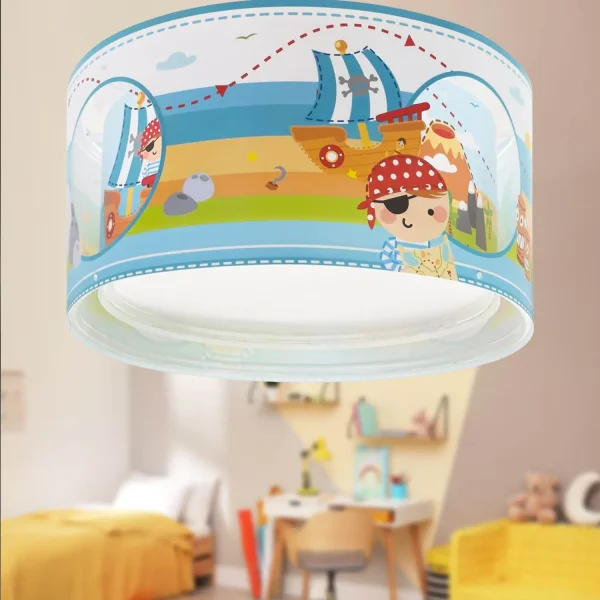 PLAFON DE TETO INFANTIL ILHA PIRATA