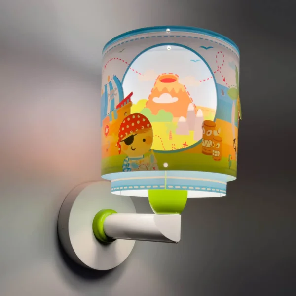 APLIQUE DE PAREDE INFANTIL ILHA PIRATA APLIQUE DE PAREDE INFANTIL ILHA PIRATA