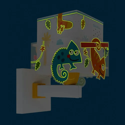 APLIQUE DE PAREDE INFANTIL ANIMAIS DA JUNGLE APLIQUE DE PAREDE INFANTIL ANIMAIS DA JUNGLE