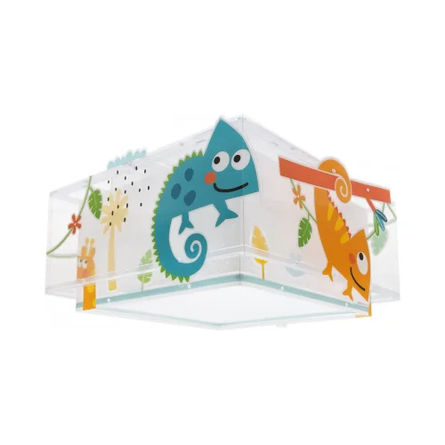 PLAFON INFANTIL ANIMAIS DA SELVA