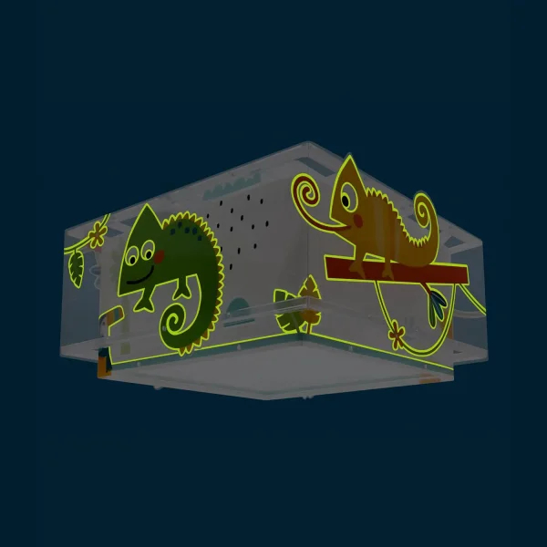 PLAFON INFANTIL ANIMAIS DA SELVA