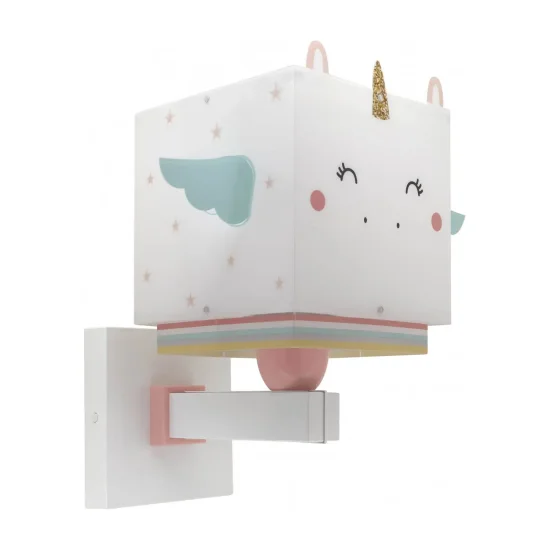 APLIQUE DE PAREDE INFANTIL LITTLE UNICORN