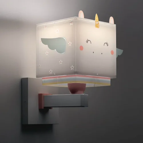 APLIQUE DE PAREDE INFANTIL LITTLE UNICORN APLIQUE DE PAREDE INFANTIL LITTLE UNICORN