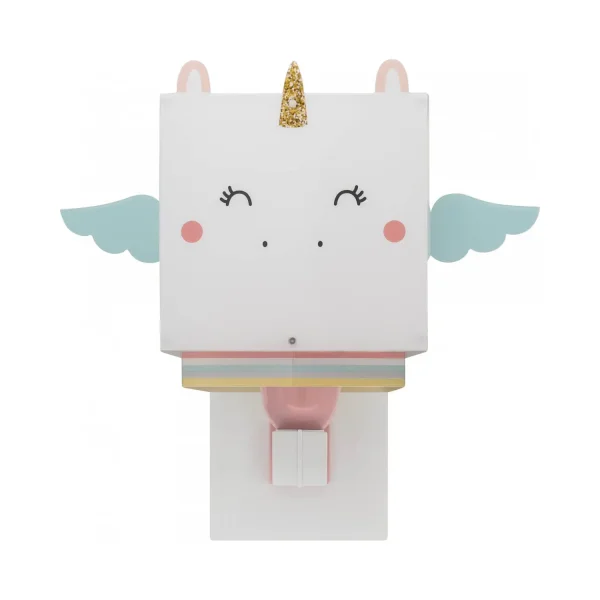 APLIQUE DE PAREDE INFANTIL LITTLE UNICORN APLIQUE DE PAREDE INFANTIL LITTLE UNICORN