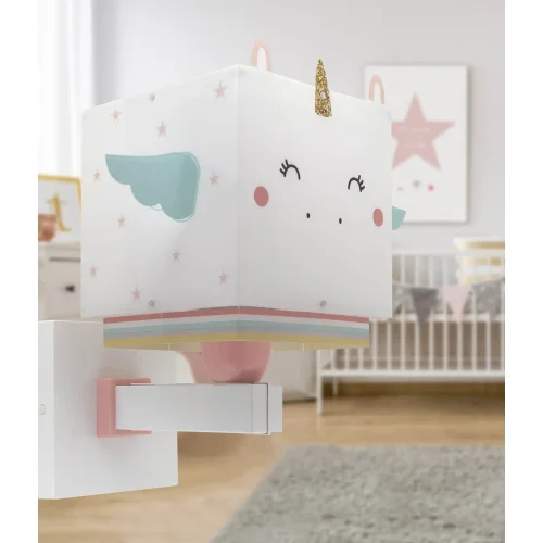 APLIQUE DE PAREDE INFANTIL LITTLE UNICORN APLIQUE DE PAREDE INFANTIL LITTLE UNICORN