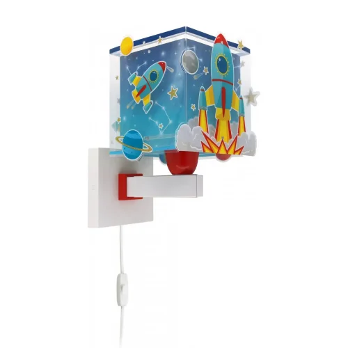 APLIQUE DE PAREDE INFANTIL FOGUETE APLIQUE DE PAREDE INFANTIL FOGUETE
