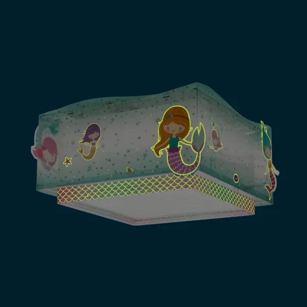 PLAFON DE TETO PARA CRIANÇAS 2 LUZES SIRENAS