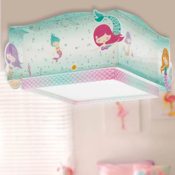 PLAFON DE TETO PARA CRIANÇAS 2 LUZES SIRENAS