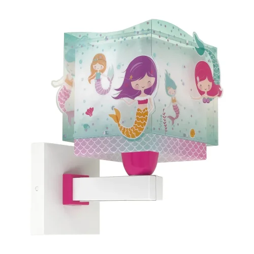 APLIQUE DE PAREDE INFANTIL SIRENAS APLIQUE DE PAREDE INFANTIL SIRENAS