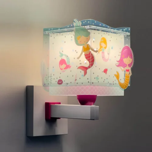 APLIQUE DE PAREDE INFANTIL SIRENAS APLIQUE DE PAREDE INFANTIL SIRENAS