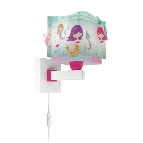 APLIQUE DE PAREDE INFANTIL SIRENAS APLIQUE DE PAREDE INFANTIL SIRENAS