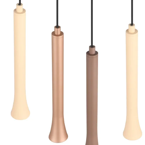 SUSPENSÃO LED 11 LUZES 33W REGULÁVEL BASE RETANGULAR FABIOLA