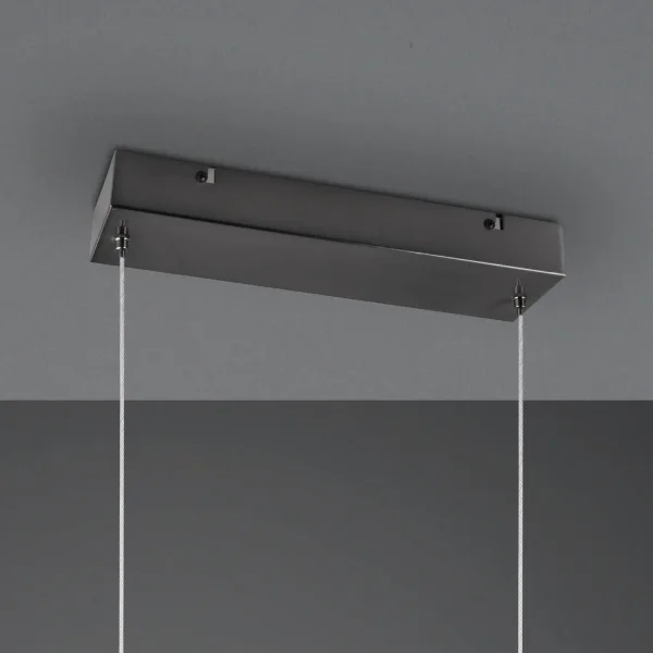 CANDEEIRO DE TETO SUSPENSO LED 48W 2700-6500K ALUMÍNIO POLIDO HELENA