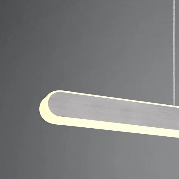 CANDEEIRO DE TETO SUSPENSO LED 48W 2700-6500K ALUMÍNIO POLIDO HELENA