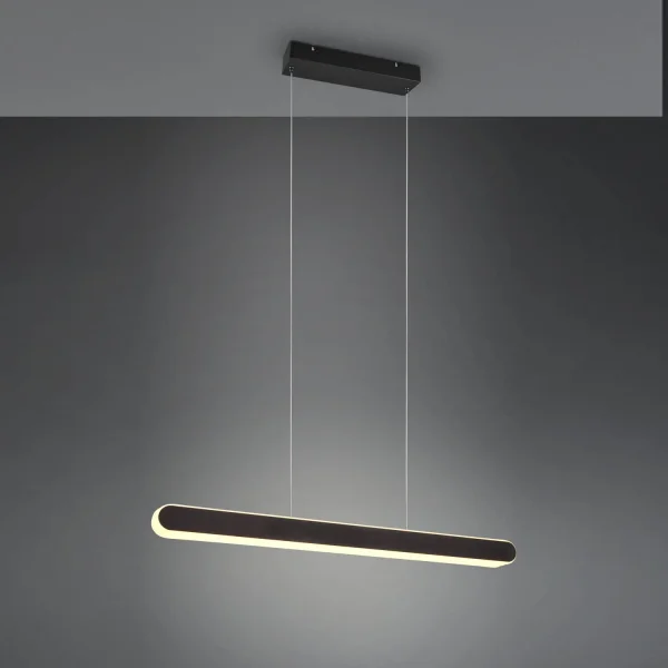 CANDEEIRO DE TETO SUSPENSO LED 48W 2700-6500K PRETO HELENA