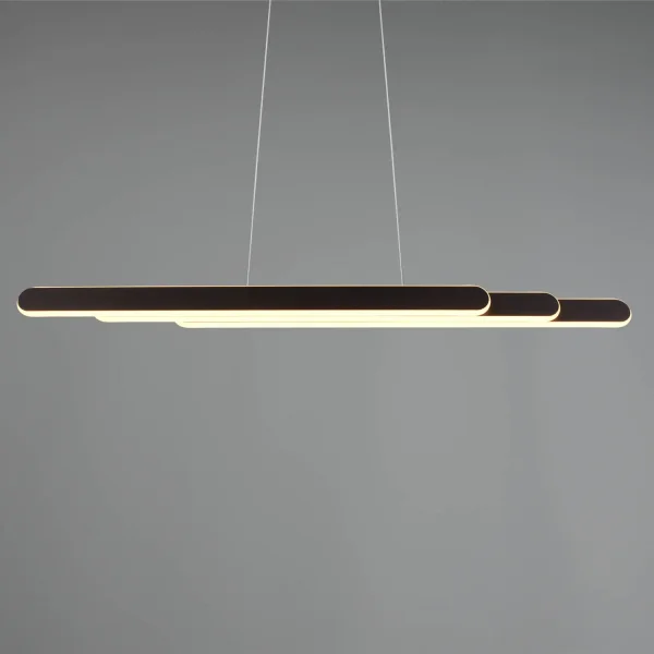 CANDEEIRO DE TETO SUSPENSO LED 48W 2700-6500K PRETO HELENA