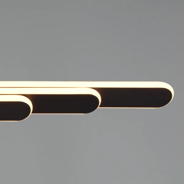 CANDEEIRO DE TETO SUSPENSO LED 48W 2700-6500K PRETO HELENA