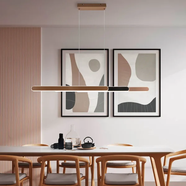 SUSPENSÃO LUMINOSA LED 48W 2700-6500K COFFEE HELENA