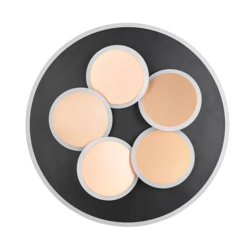 PLAFON DE TETO LED 35W 2700-6500K PRETO/OURO MILAN