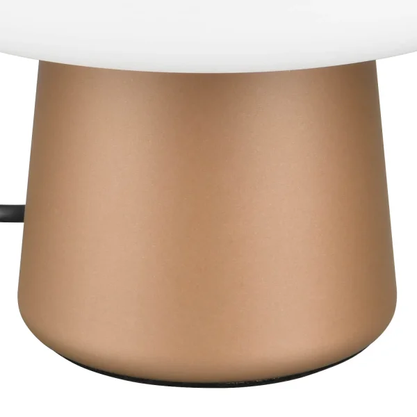 CANDEEIRO DE MESA METAL MARRON E14 SINCLAIR