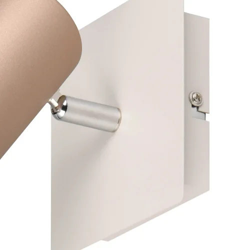 FOCO DE TETO/PAREDE METAL COFFEE/GRIS GU10 GRAFTON