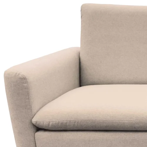 SOFÁ 3 LUGARES OASIS COR AREIA