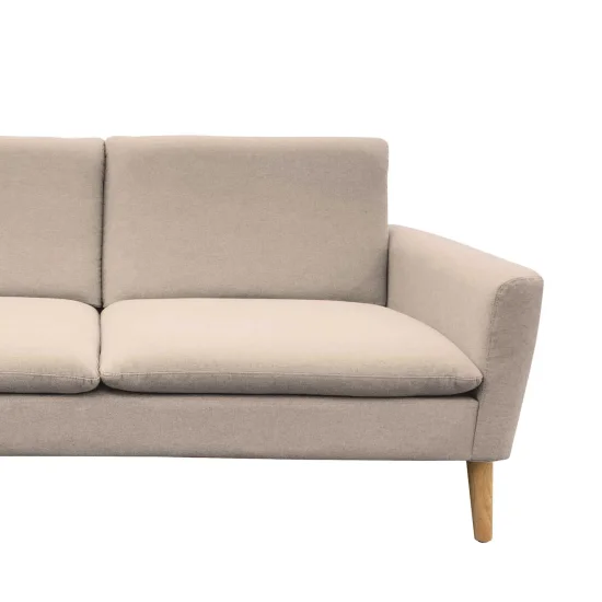 SOFÁ 3 LUGARES OASIS COR AREIA 2