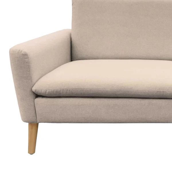 SOFÁ 3 LUGARES OASIS COR AREIA