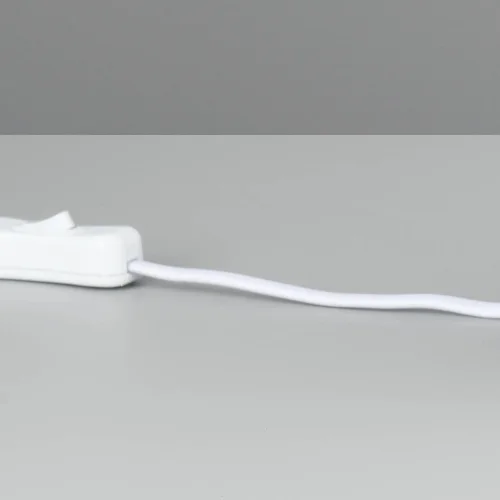 CANDEEIRO DE MESA METAL BRANCO E14 GASPAR