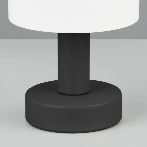 CANDEEIRO DE MESA METAL PRETO E14 GASPAR