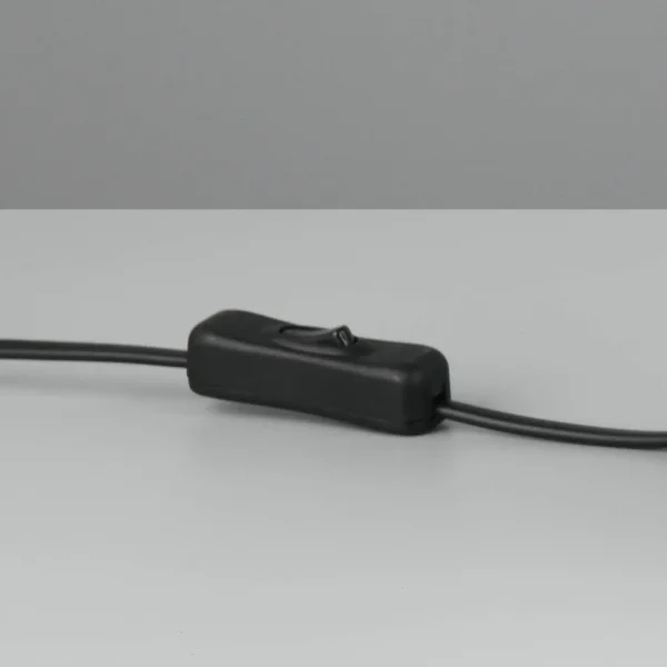 CANDEEIRO DE MESA METAL PRETO E14 GASPAR