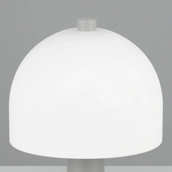 CANDEEIRO DE MESA METAL GRIS ABSOLUTO E14 GASPAR