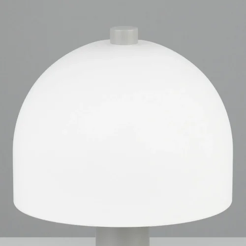 CANDEEIRO DE MESA METAL GRIS ABSOLUTO E14 GASPAR