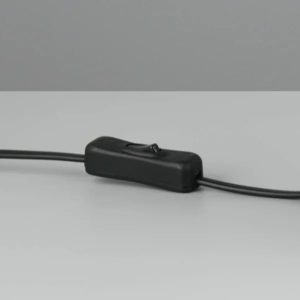 CANDEEIRO DE MESA METAL GRIS ABSOLUTO E14 GASPAR