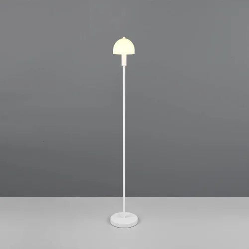 CANDEEIRO DE PÉ METAL BRANCO E14 GASPAR