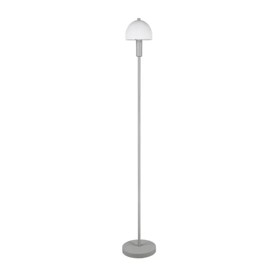 CANDEEIRO DE PÉ METAL CINZA ABSOLUTO E14 GASPAR