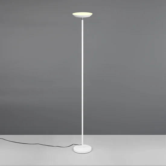 CANDEEIRO DE PÉ LED 17W REGULÁVEL 2700-6500K BRANCO SCHUBERT