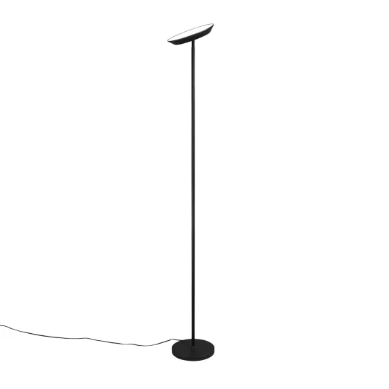 CANDEEIRO DE PÉ LED 17W REGULÁVEL 2700-6500K PRETO SCHUBERT 2